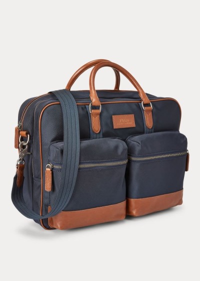 Bolsa Polo Ralph Lauren Hombre Azul Marino - Thompson Commuter - NGJDH2843